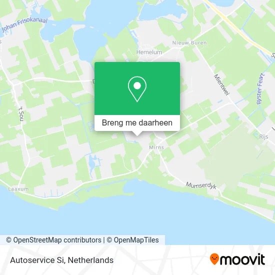 Autoservice Si kaart