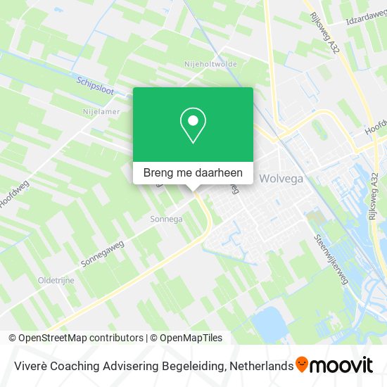 Viverè Coaching Advisering Begeleiding kaart