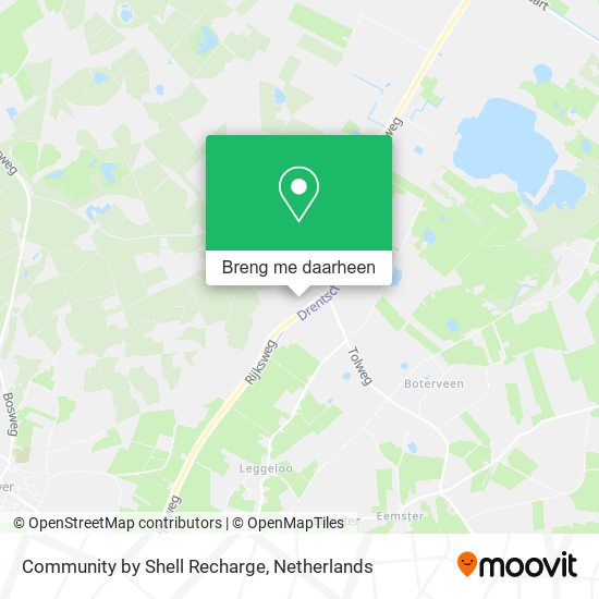 Community by Shell Recharge kaart