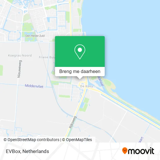 EVBox kaart