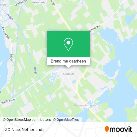 ZO Nice kaart