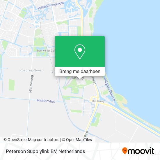 Peterson Supplylink BV kaart