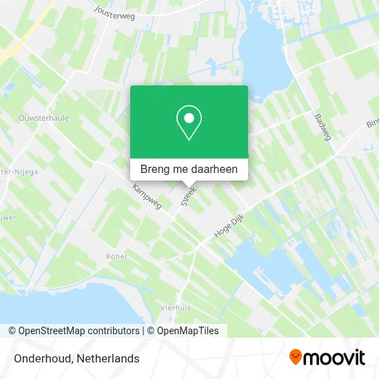 Onderhoud kaart