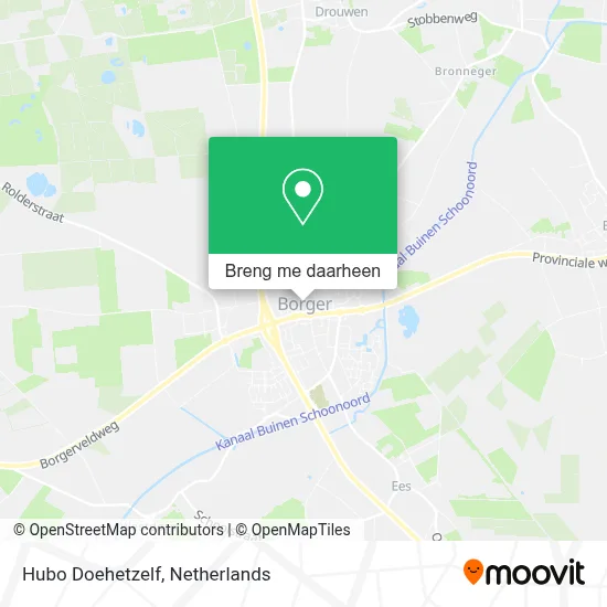 Hubo Doehetzelf kaart