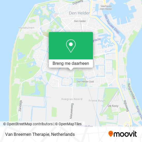 Van Breemen Therapie kaart