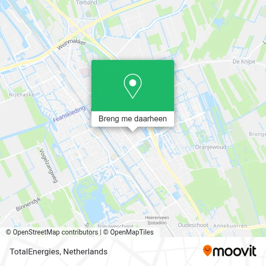 TotalEnergies kaart