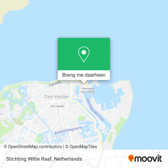 Stichting Witte Raaf kaart