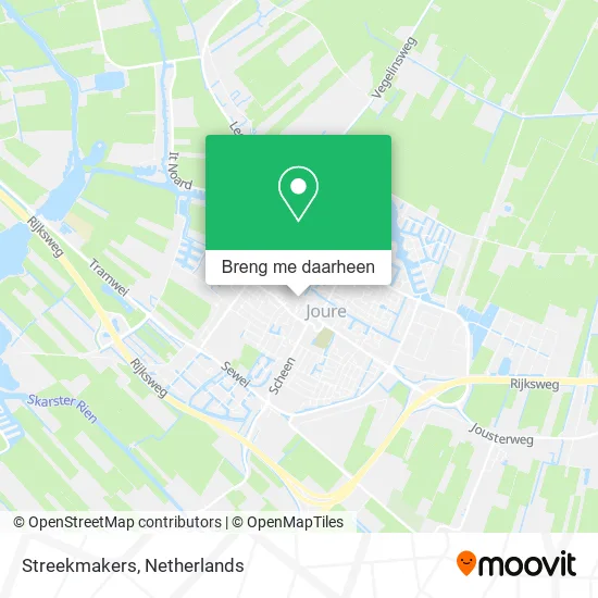 Streekmakers kaart
