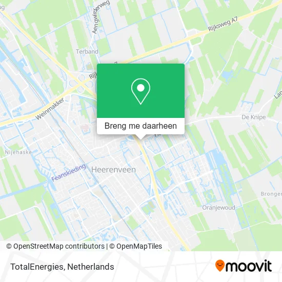 TotalEnergies kaart
