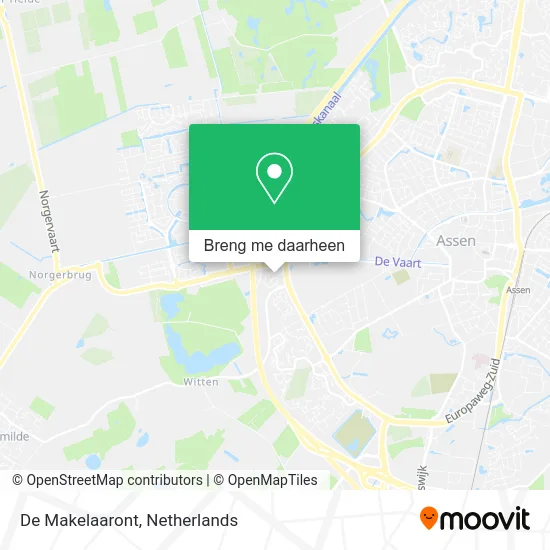 De Makelaaront kaart