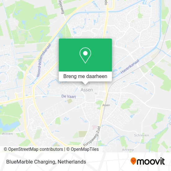 BlueMarble Charging kaart