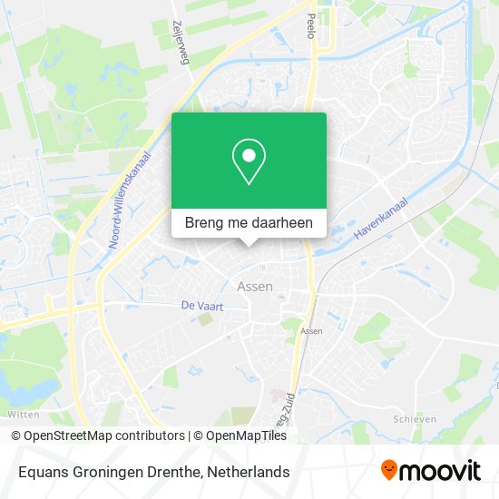 Equans Groningen Drenthe kaart
