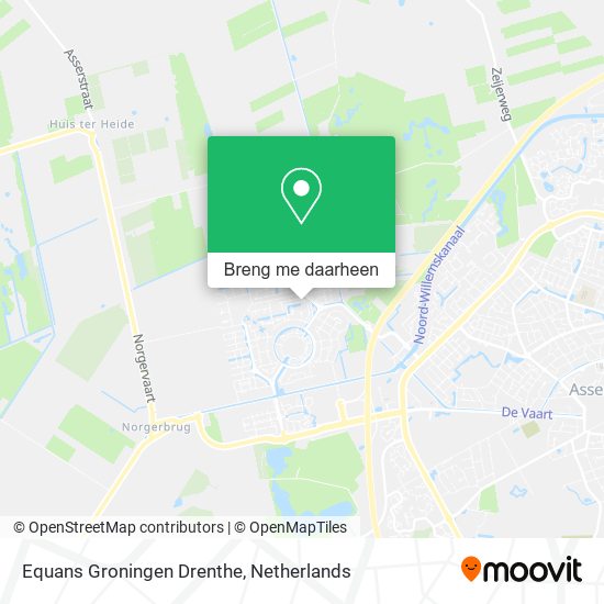 Equans Groningen Drenthe kaart