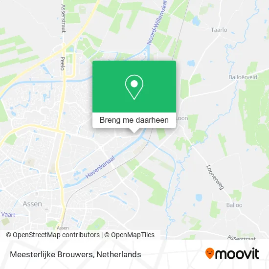 Meesterlijke Brouwers kaart