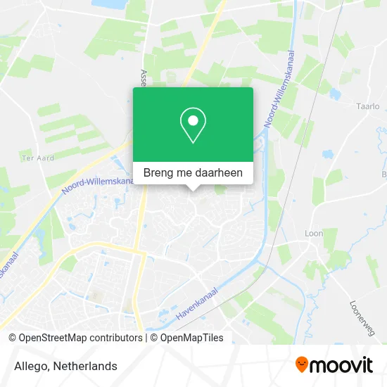 Allego kaart