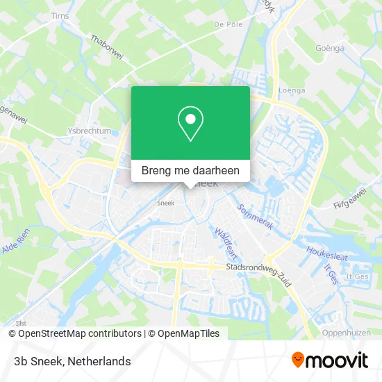 3b Sneek kaart