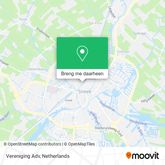 Vereniging Adv kaart