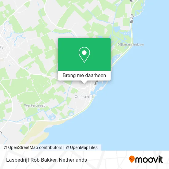 Lasbedrijf Rob Bakker kaart