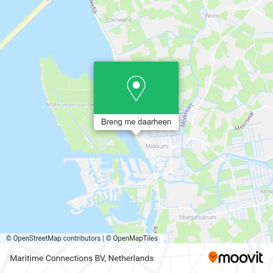 Maritime Connections BV kaart