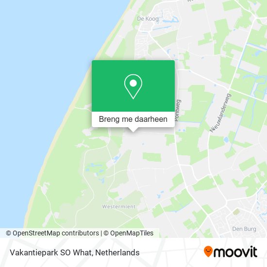 Vakantiepark SO What kaart