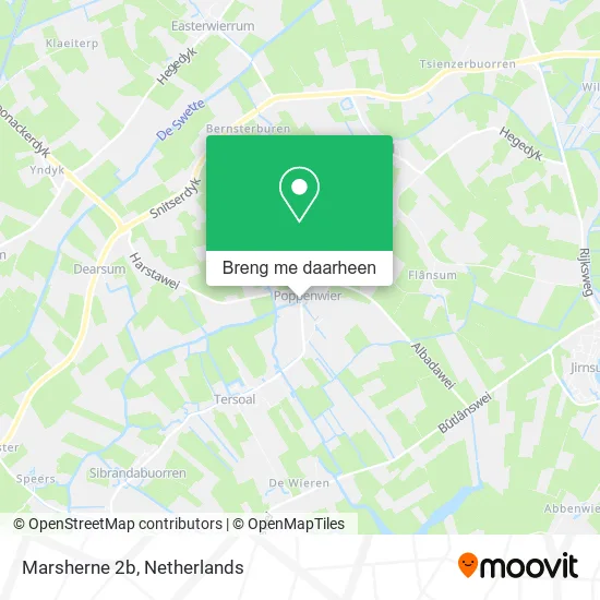 Marsherne 2b kaart