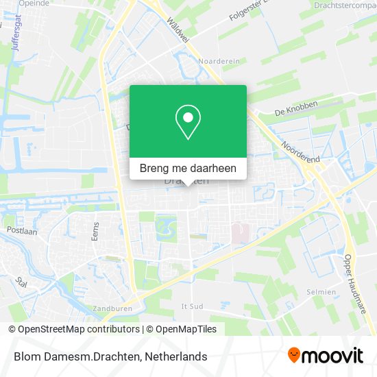 Blom Damesm.Drachten kaart
