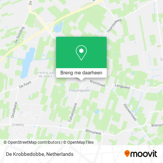 De Krobbedobbe kaart