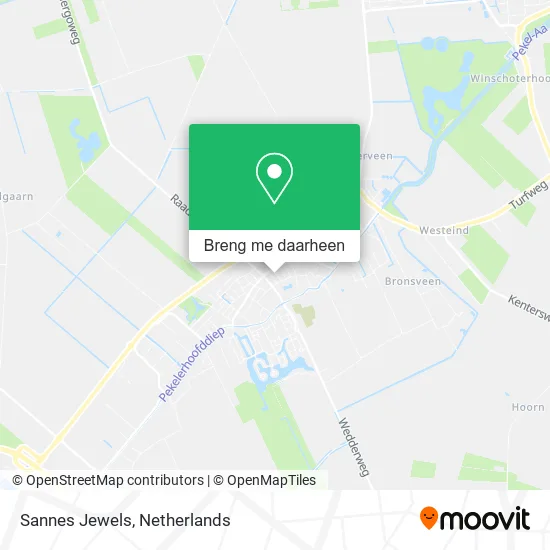 Sannes Jewels kaart