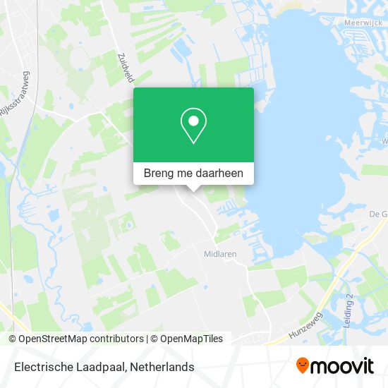 Electrische Laadpaal kaart