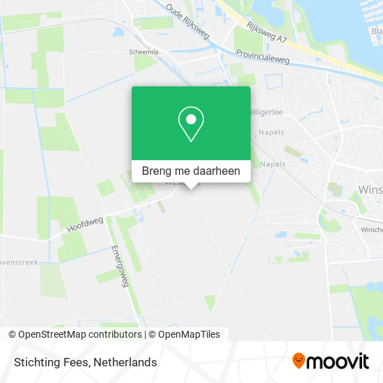 Stichting Fees kaart