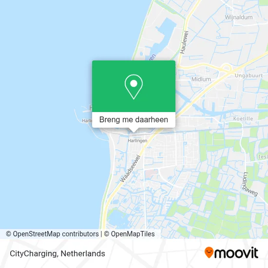 CityCharging kaart