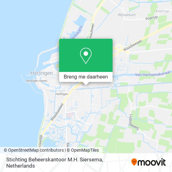 Stichting Beheerskantoor M.H. Siersema kaart