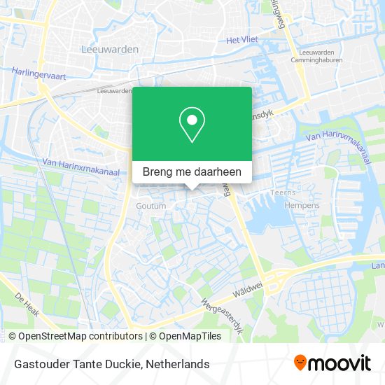 Gastouder Tante Duckie kaart