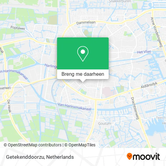 Getekenddoorzu kaart