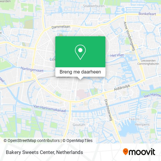 Bakery Sweets Center kaart