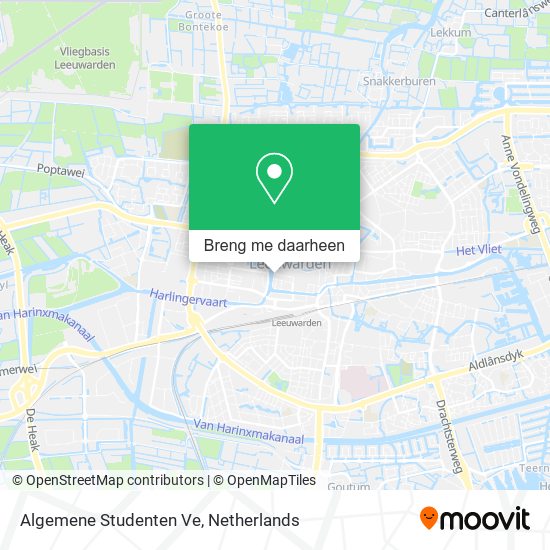 Algemene Studenten Ve kaart