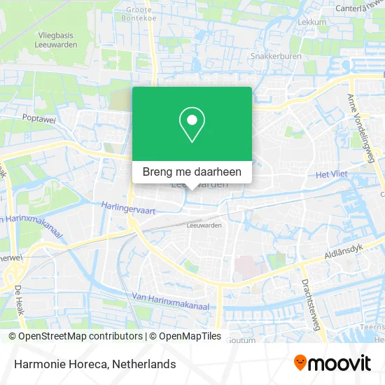 Harmonie Horeca kaart