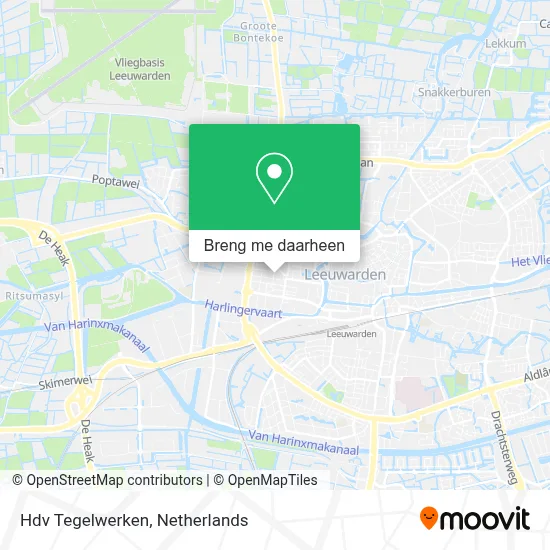 Hdv Tegelwerken kaart