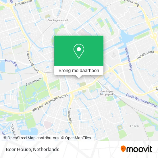 Beer House kaart