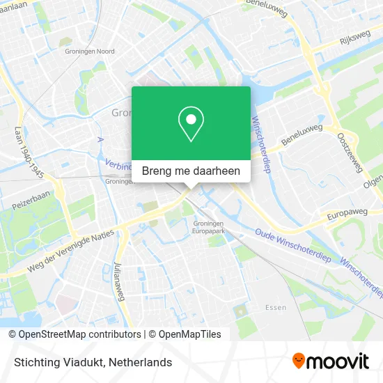 Stichting Viadukt kaart