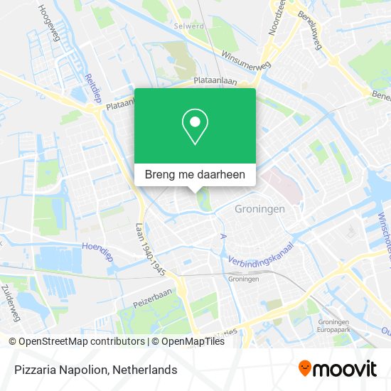 Pizzaria Napolion kaart