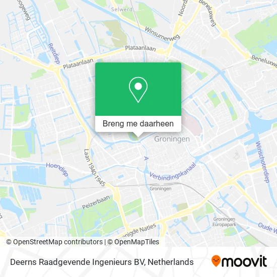 Deerns Raadgevende Ingenieurs BV kaart