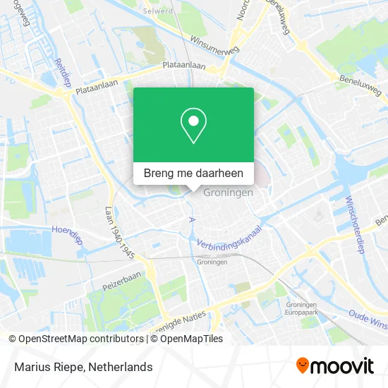 Marius Riepe kaart