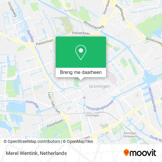 Merel Wentink kaart