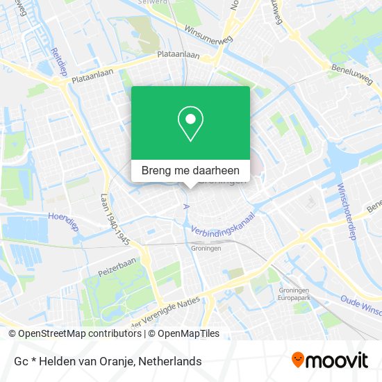 Gc * Helden van Oranje kaart