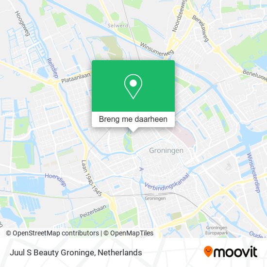 Juul S Beauty Groninge kaart
