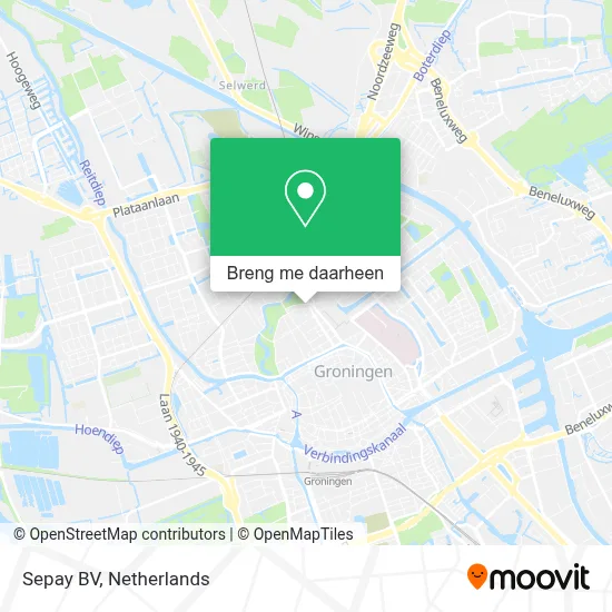 Sepay BV kaart