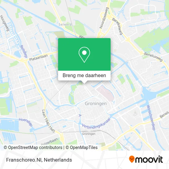 Franschoreo.Nl kaart