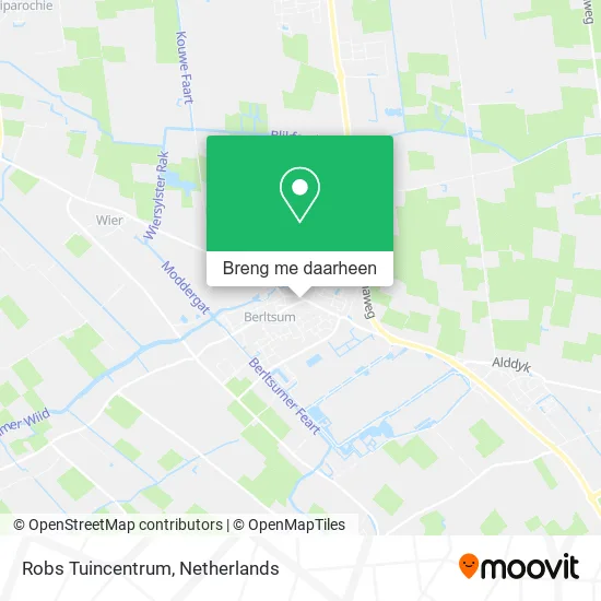 Robs Tuincentrum kaart