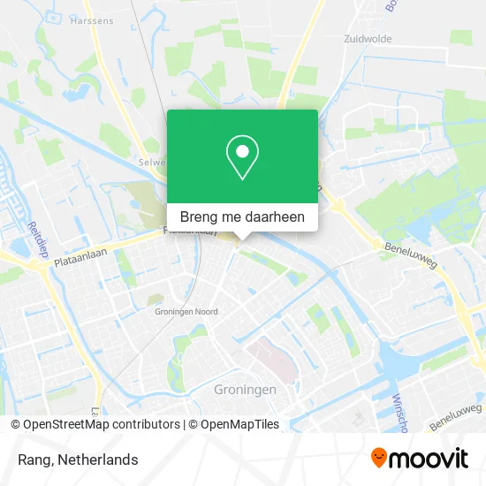 Rang kaart
